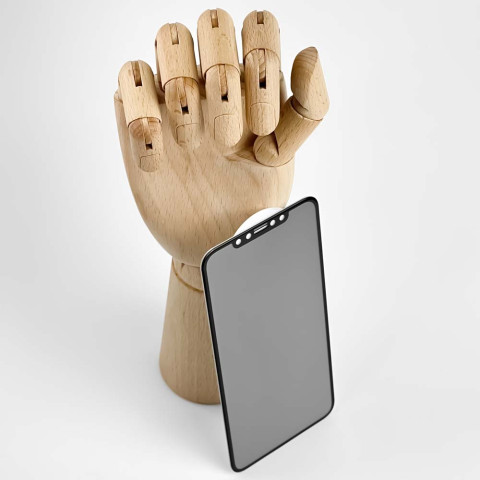 Защитное стекло для iPhone X и Xs 3D curved privacy iphone_jacket